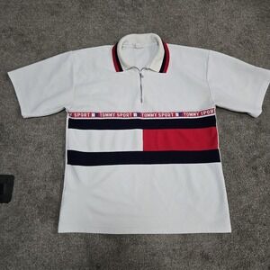 Vintage Tommy Hilfiger Sport Short Sleeve Polo‎ Shirt